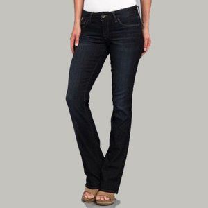 Lucky Brand Lola Boot Stretch Slim Bootleg Jeans Dark Delux Wash 4/27 Regular